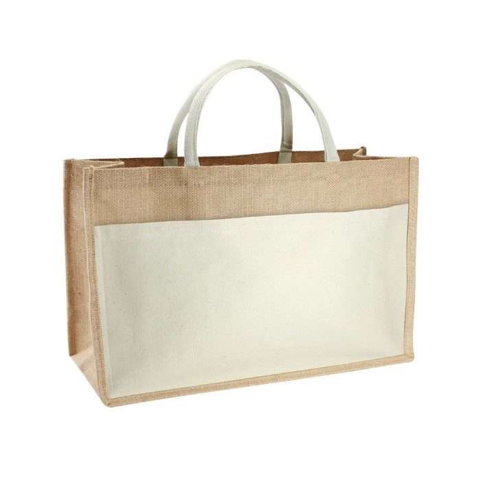 BOLSA YUTE / CANVAS 45x35x16cm. - Imagen 2