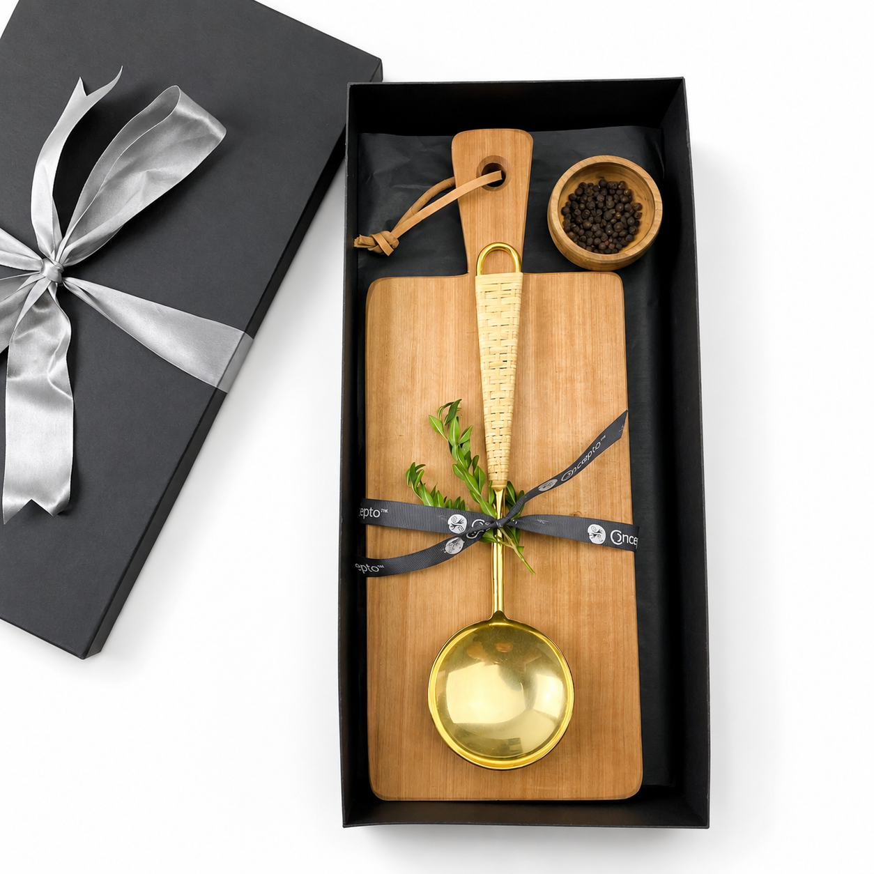 CAJA TABLA NATIVA + CUCHARA NÓRDICA
