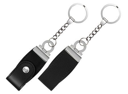 LLAVERO PENDRIVE 4 GB SIMIL CUERO - Imagen 3