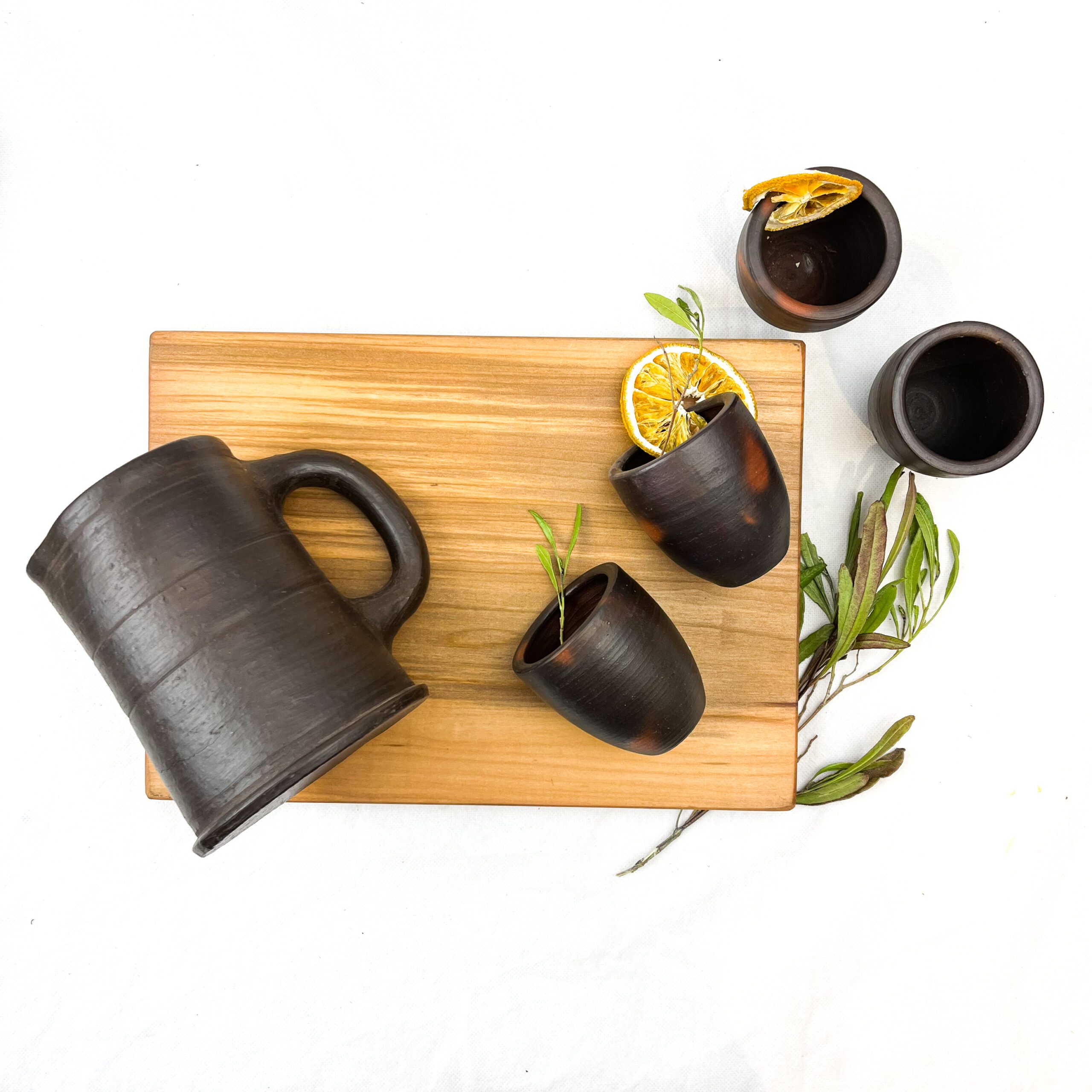 JUEGO SOUR GREDA + TABLA MADERA NATIVA