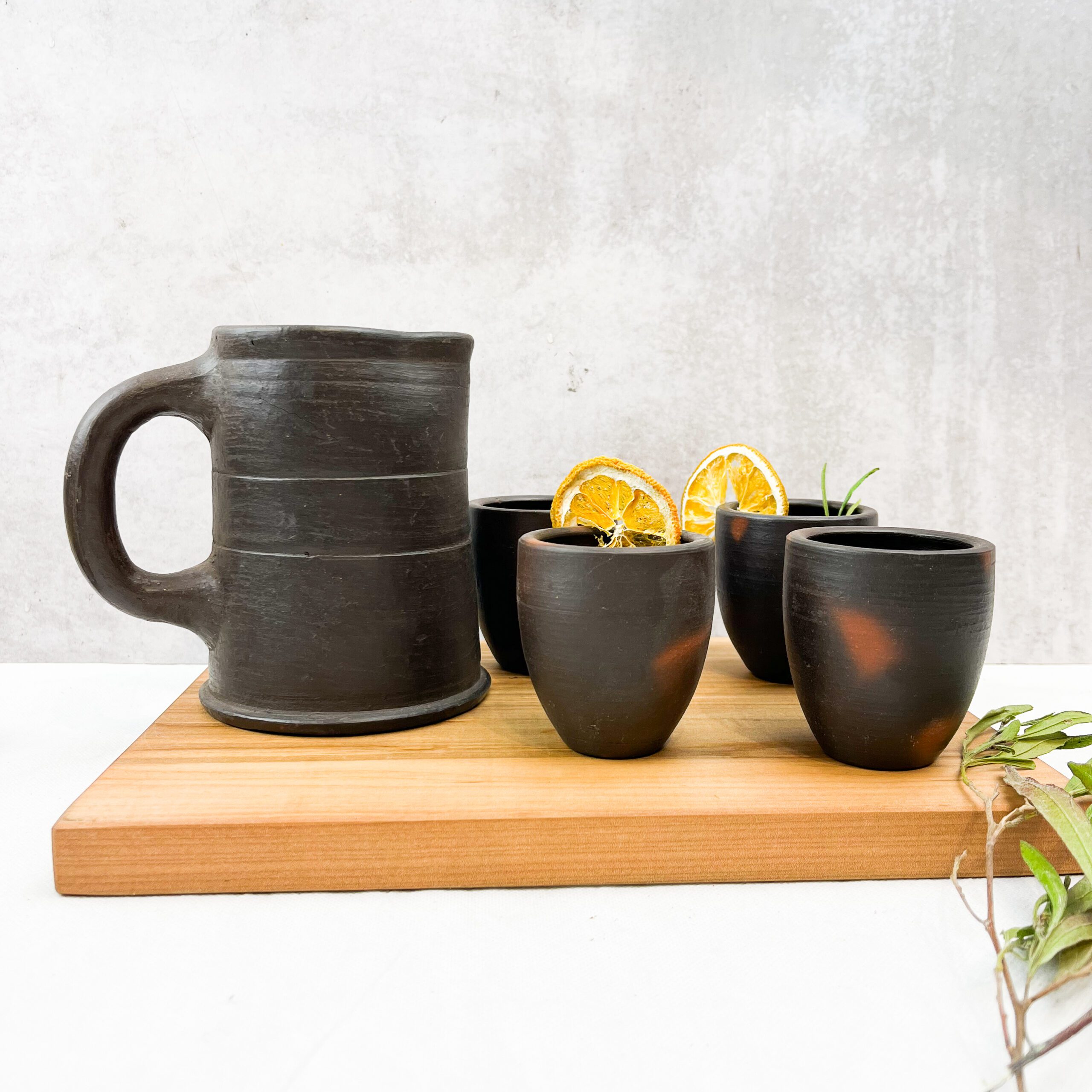 JUEGO SOUR GREDA + TABLA MADERA NATIVA - Imagen 2