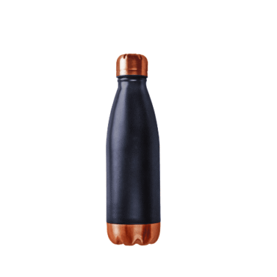 BOTELLA ACERO INOXIDABLE TERMICA COBRIZADA