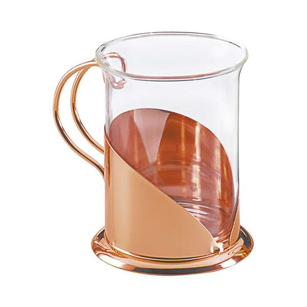 SET DE CAFETERA FRANCESA Y TAZAS ENCOBRIZADA - Imagen 6