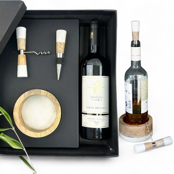 CAJA GRAN RESERVA PREMIUM ACCESORIOS MARMOL