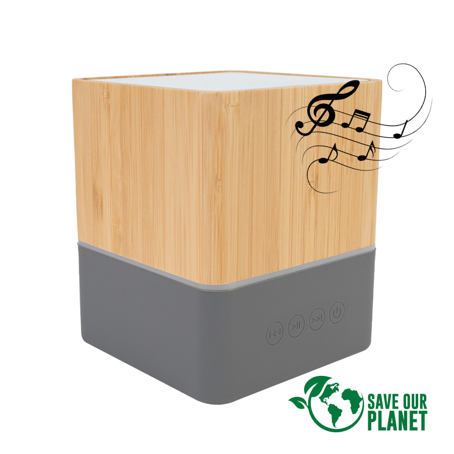 PARLANTE ALTAVOZ GRANDE DE BAMBOO "GREAT" - Imagen 8