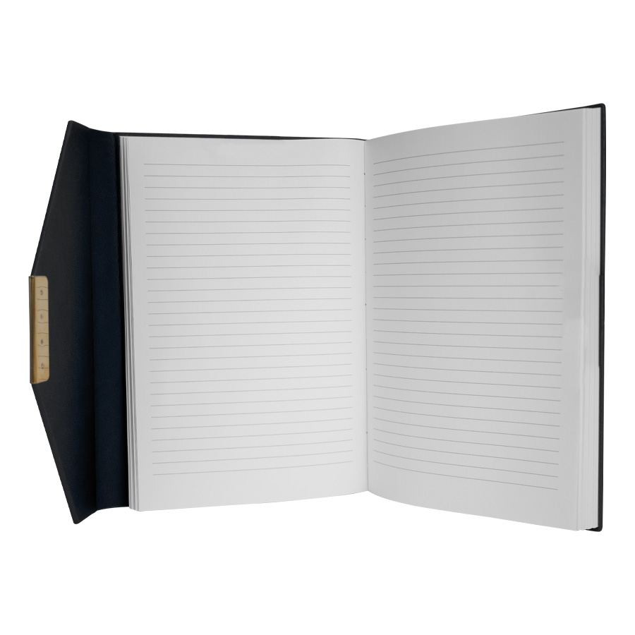 Deluxe Cuaderno de PU-eco-cuero con cierre imantado "ENVELOPE" N98 - Imagen 7