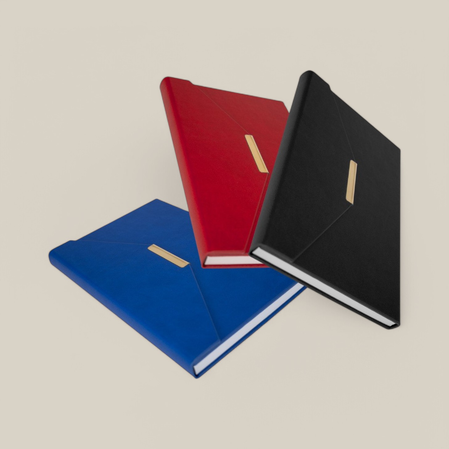 Deluxe Cuaderno de PU-eco-cuero con cierre imantado "ENVELOPE" N98
