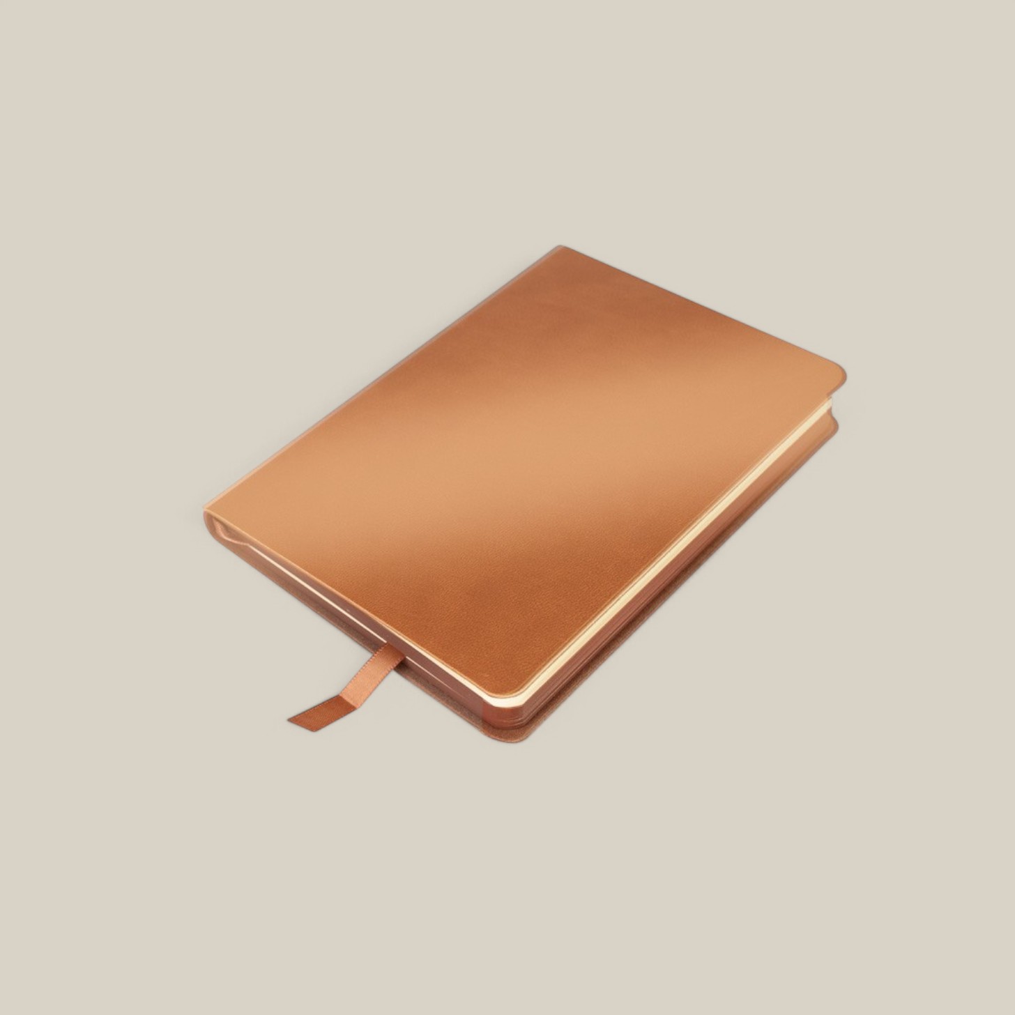 Libreta encobrizada de PU eco-cuero N87
