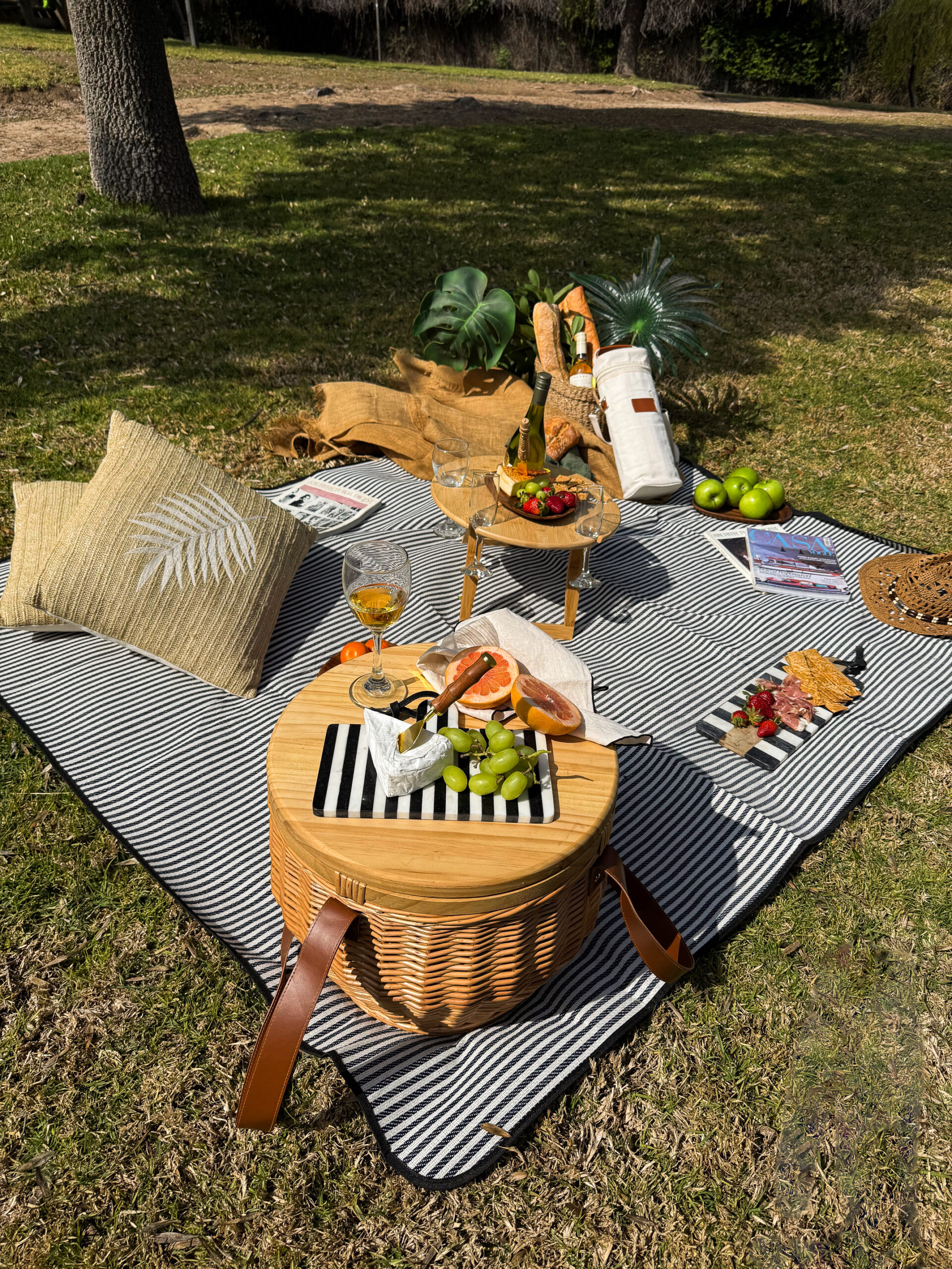 CANASTO PICNIC COOLER RATTAN - Imagen 12