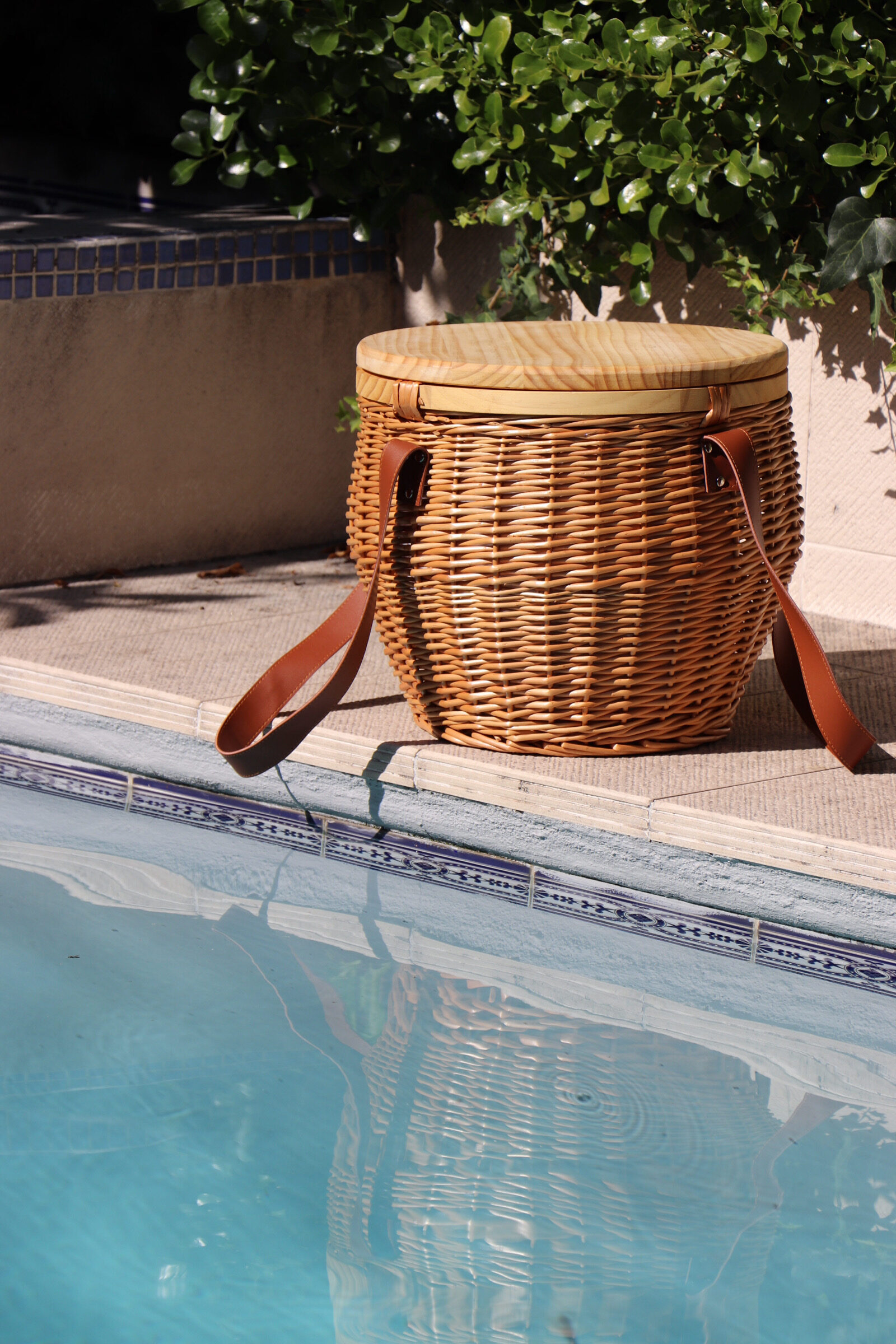 CANASTO PICNIC COOLER RATTAN - Imagen 15
