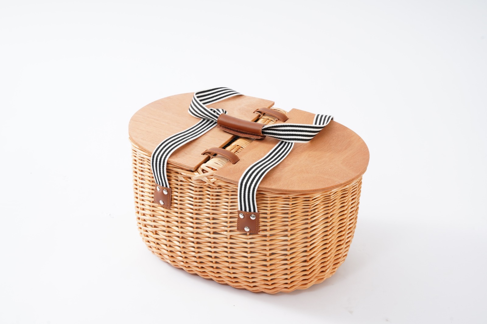 CANASTO PICNIC COOLER JACINTA - Imagen 2