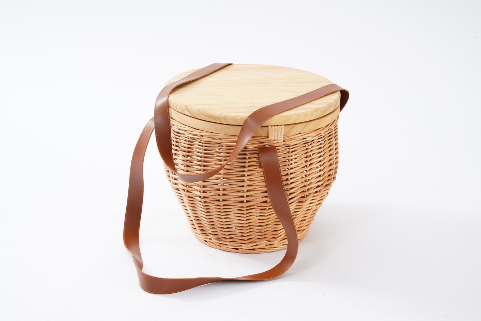 CANASTO PICNIC COOLER RATTAN - Imagen 4