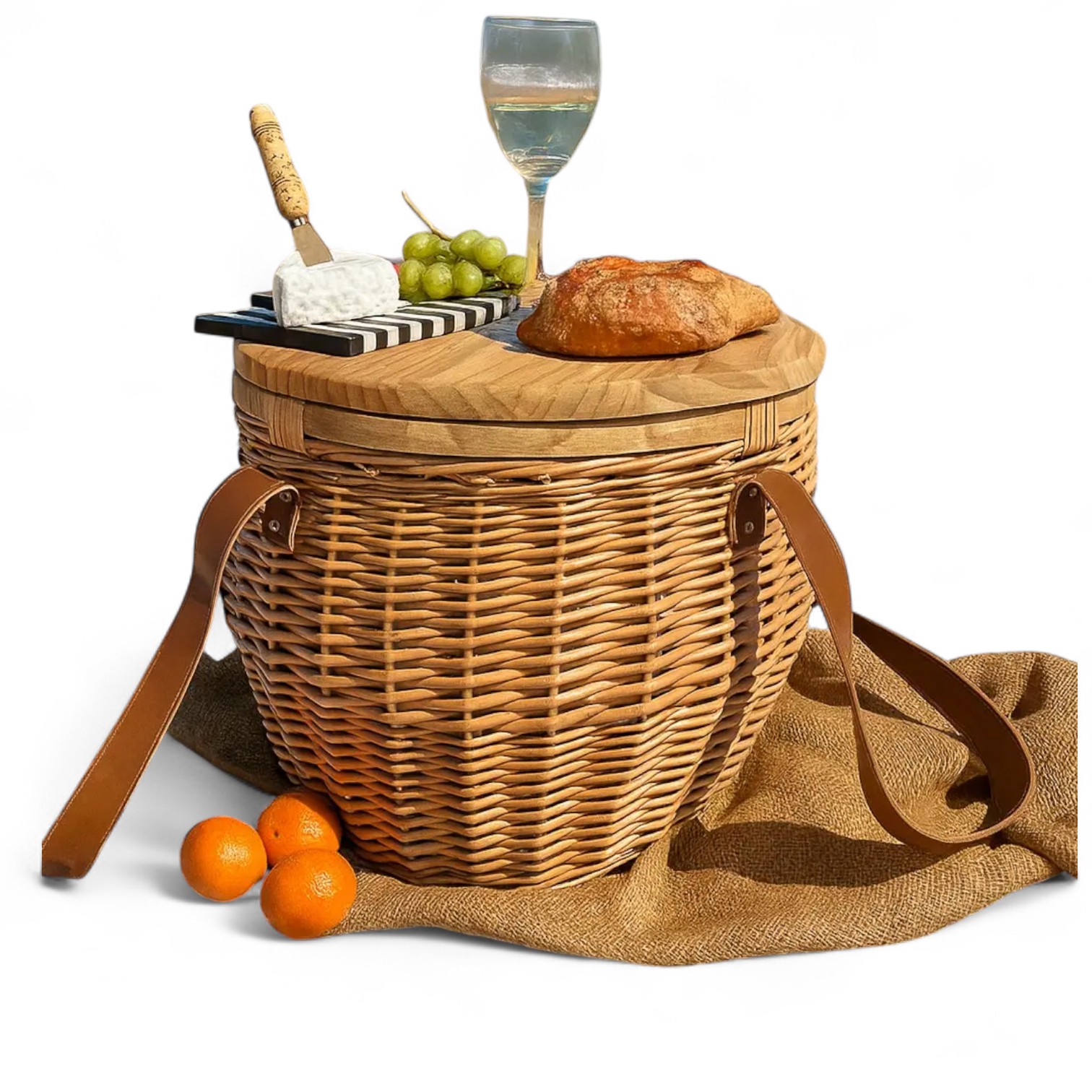 CANASTO PICNIC COOLER RATTAN