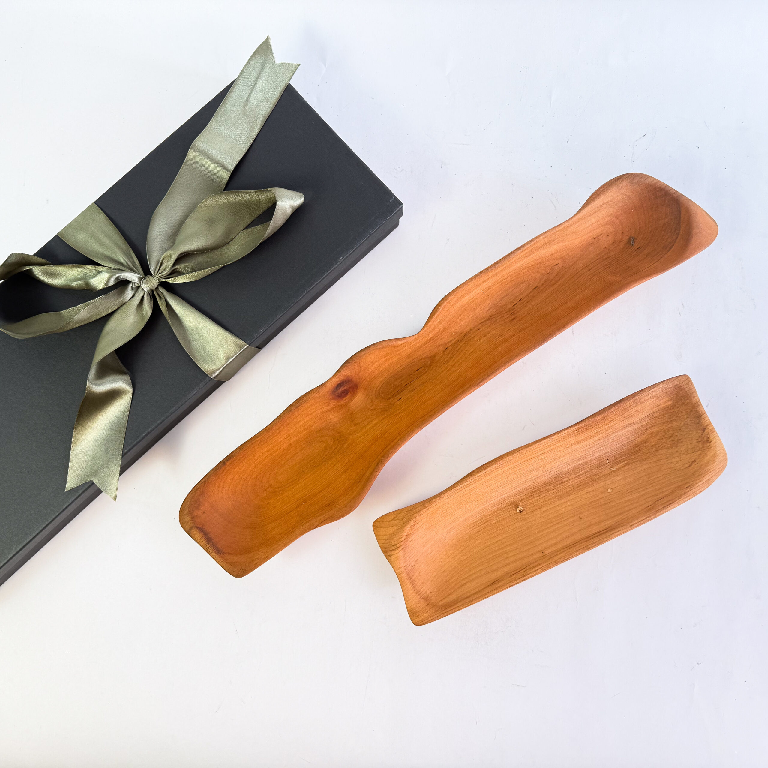 SET CANOAS DE MADERA NATIVA - Imagen 2