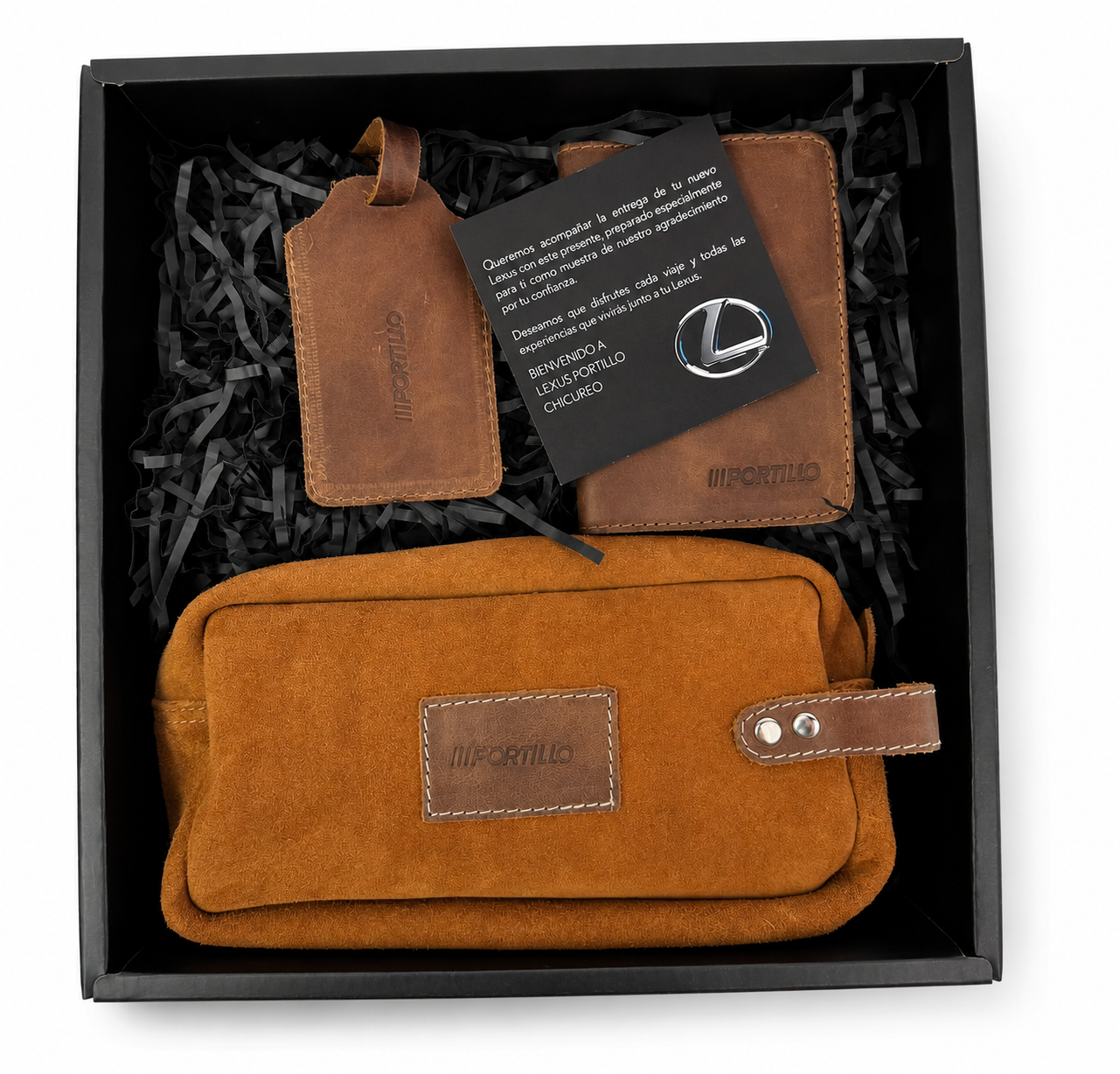 SET VIAJE CUERO