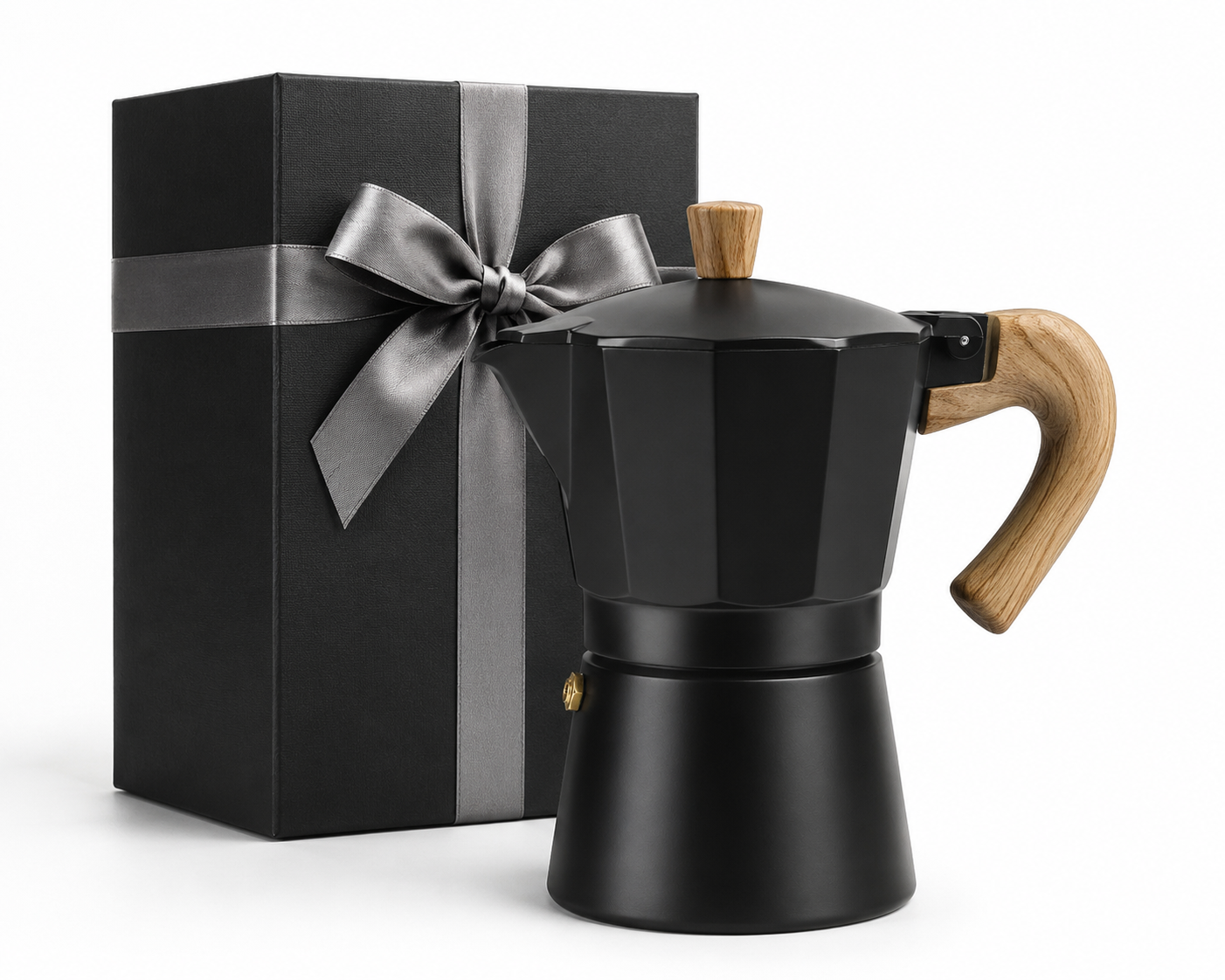 CAFETERA ITALIANA 6 TAZAS EN CAJA - Imagen 2
